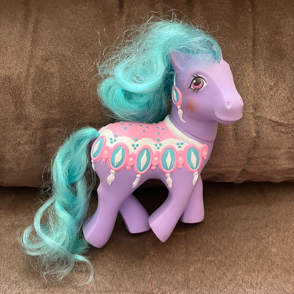 Vintage 1989 My Little Pony MLP G1 Merry Go Round Sparkler Pony